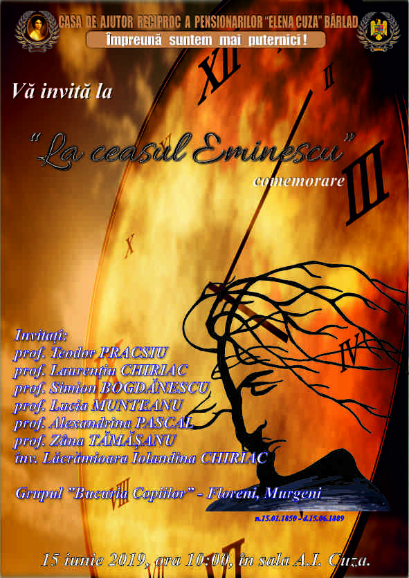 Comemorare - La ceasul Eminescu